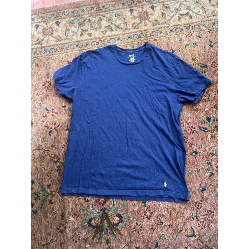 Polo Ralph Lauren Classic Men’s Tee Size XL - Blue Maize/Yellow Pony Preppy